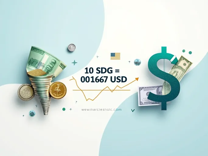 Sudans Pound Weakens to 10 SDG Per US Dollar