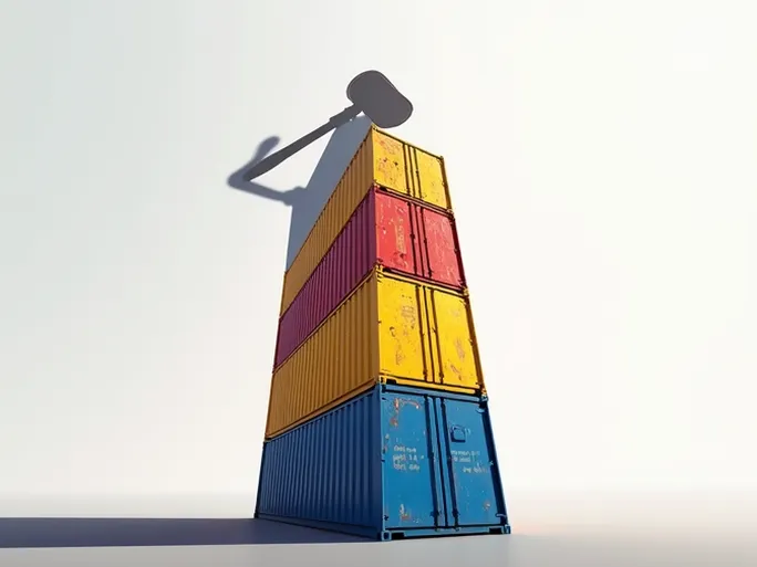 US Container Imports Surge As Tariffs Peak Season Strain Supply Chains