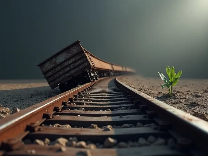 US Rail Freight Decline Signals Economic Worries