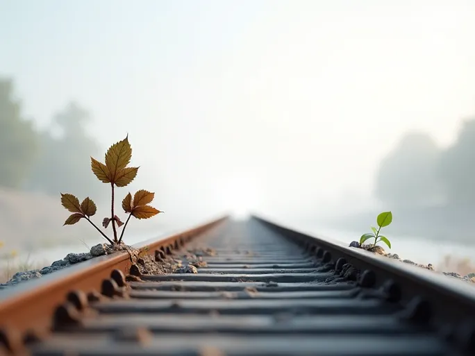 North American Rail Freight Volumes Drop Amid Demand Slowdown