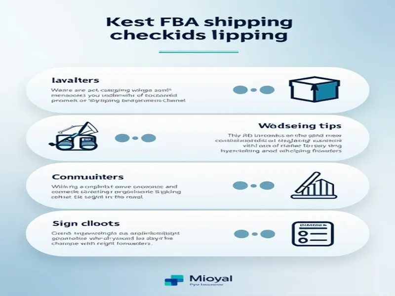 FBA First-Mile Essentials: A Cross-Border Seller's Shipping Guide