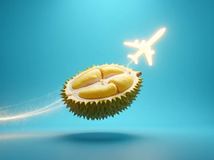 Thailand Boosts Durian Exports to China Via Air Freight
