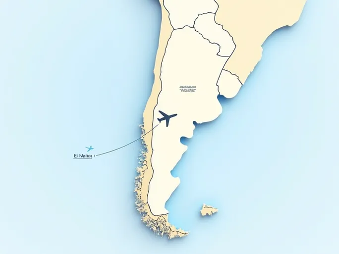 锁定阿根廷 El Maitn机场EMX代码背后的航空情报全解析