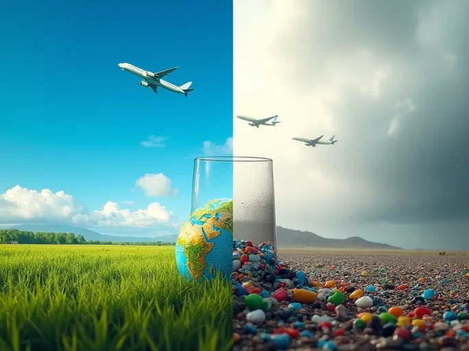 UN Urges Aviation Industry to Tackle Singleuse Plastics