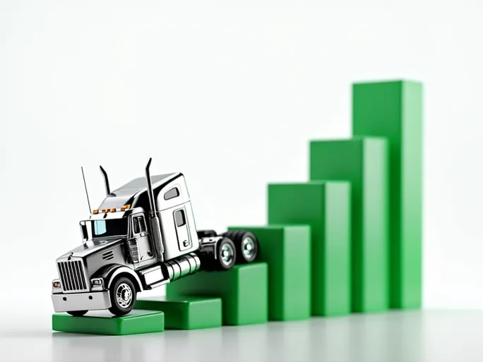 US Trucking Hits Record Freight Volume Amid Economic Rebound