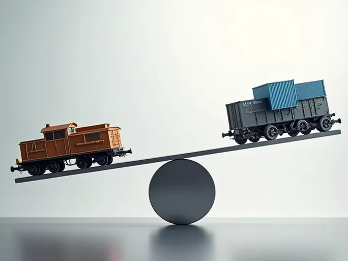 US Rail Freight Rises in Carloads Dips in Intermodal