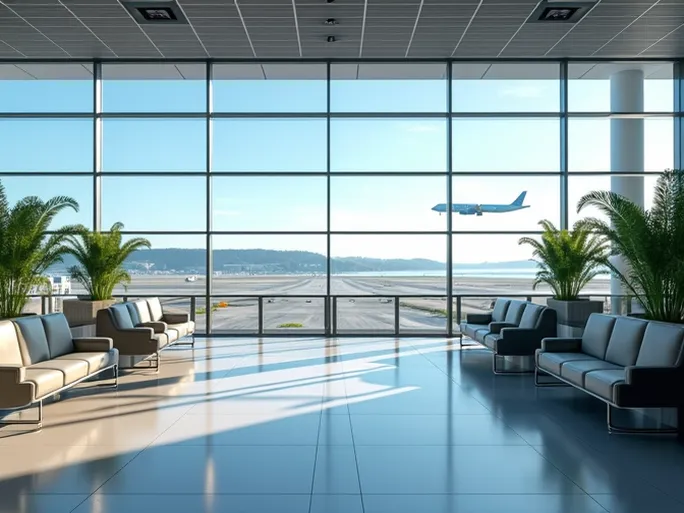 海于格松机场连接挪威与全球的运输枢纽