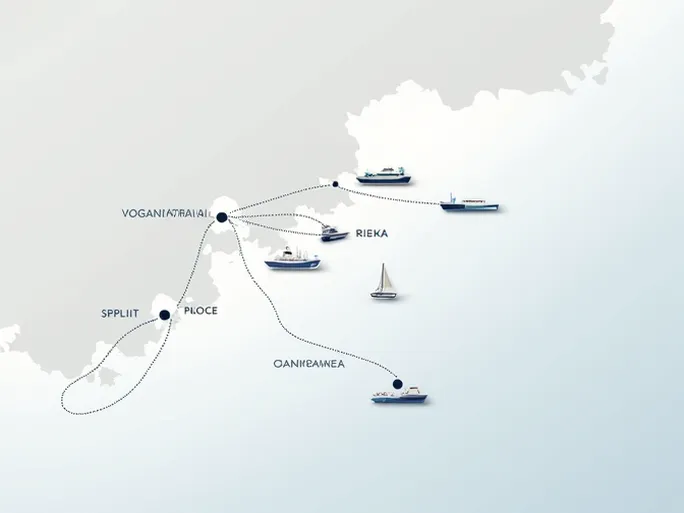 克罗地亚马斯利尼察港口深度解析地理位置航运特点及周边港口概览