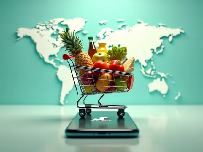 跨境电商新蓝海食品杂货类目井喷式增长与TikTok的入局