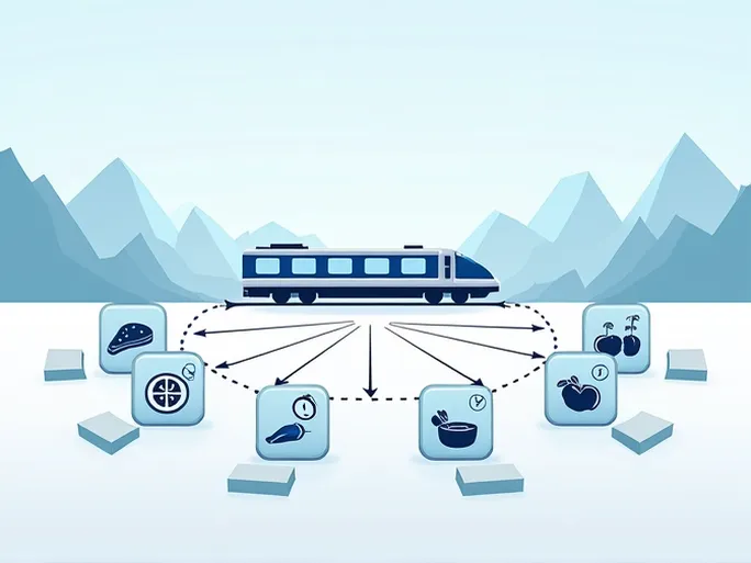 长三角铁路冷链运输班列助力生鲜物流实现高效革命
