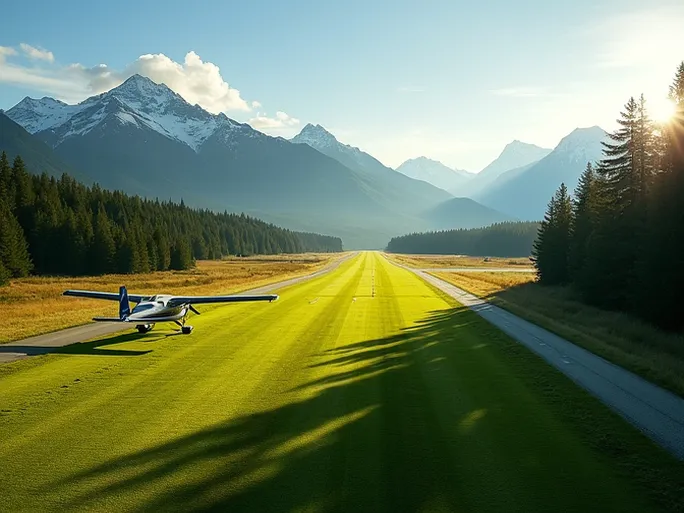 阿拉斯加的隐秘空港Jack Fish Landing机场探秘