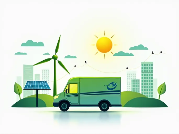 推动绿色转型国际邮政企业聚焦可持续干线运输