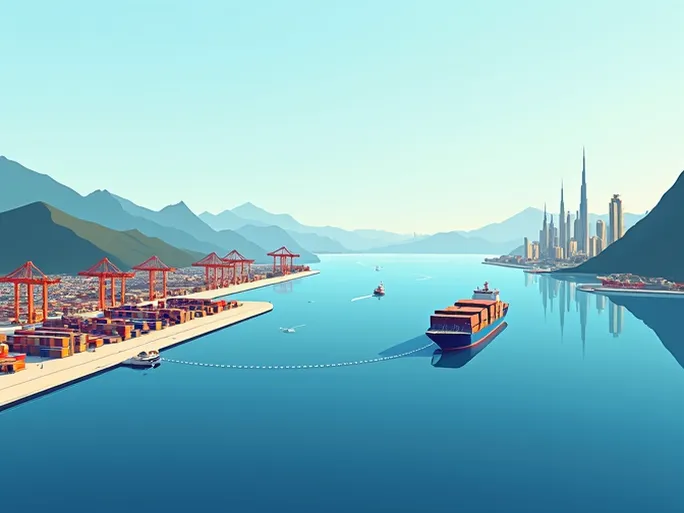 Qingdaodubai Sea Route Boosts Asiaeurope Trade