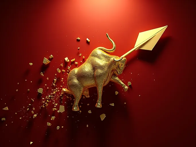 Gold Prices Decline Amid Technical Bearish Signals