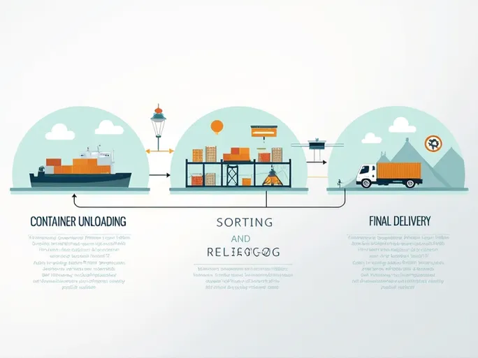 高效物流透视转运的关键角色