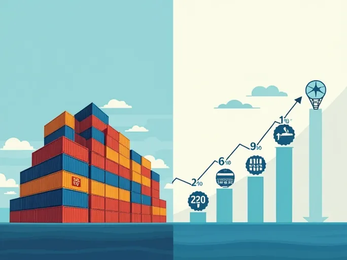 全球航运新困局:空集装箱泛滥背后的经济真相