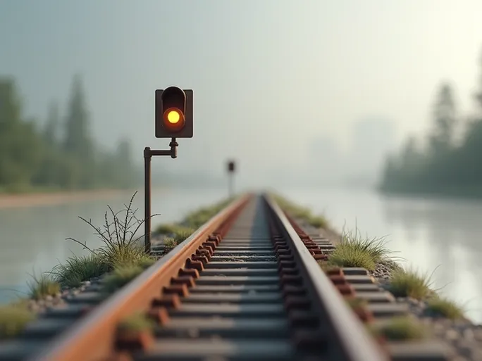 美国铁路货运量下滑经济的晴雨表亮起黄灯