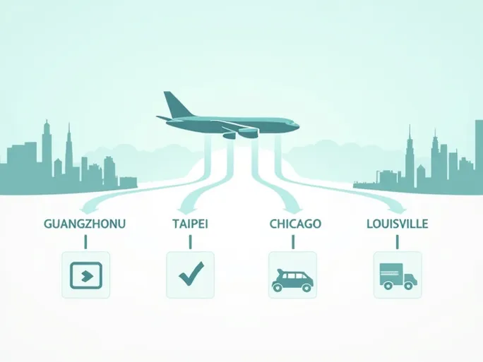 Air Freight Costs From Guangzhou To Louisville