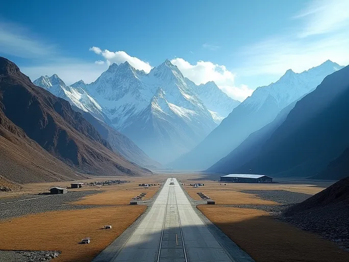 FEB代码揭秘尼泊尔深山中的Sanfebagar机场