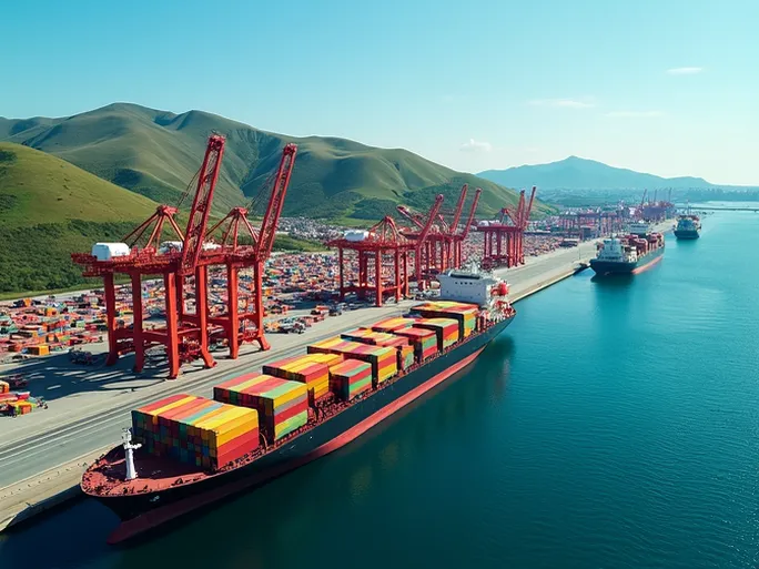 坎普登公园港现代货运的新兴力量