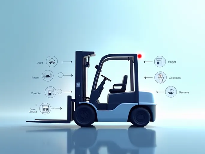 智领安全8大科技赋能重塑叉车操作规范
