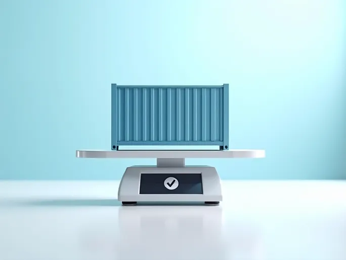 轻松申报VGM集装箱验证总重申报指南