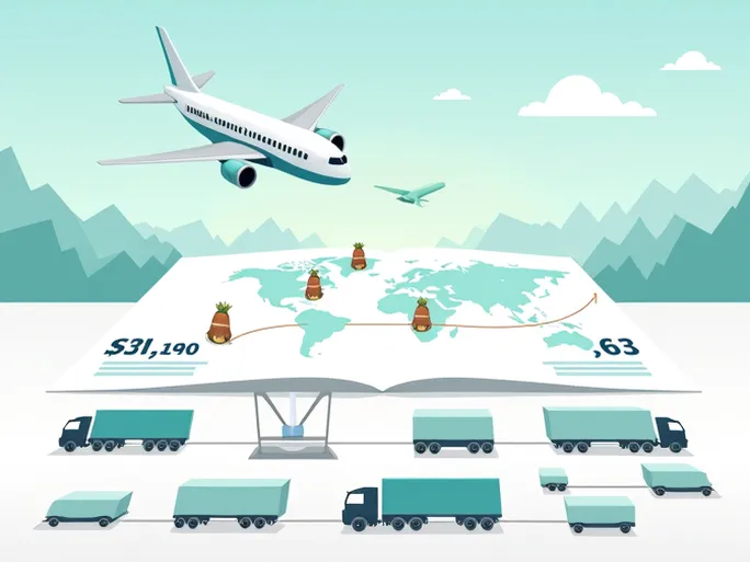 广州至列日的空运价格概览