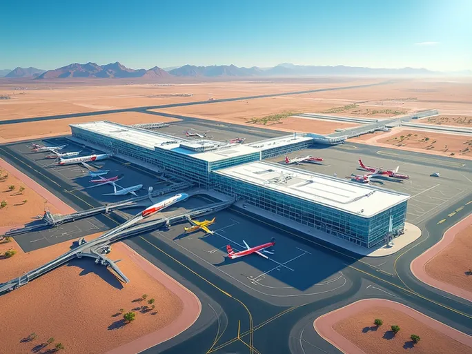 探索拉斯维加斯哈里里德国际机场的全景与服务