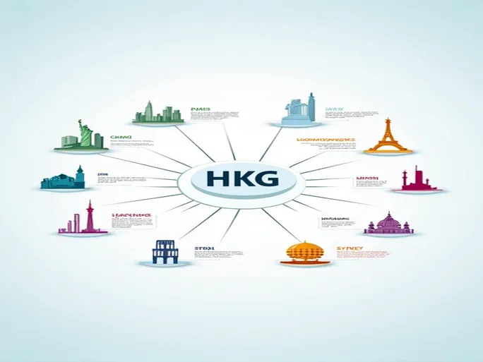 香港国际机场航线信息一览