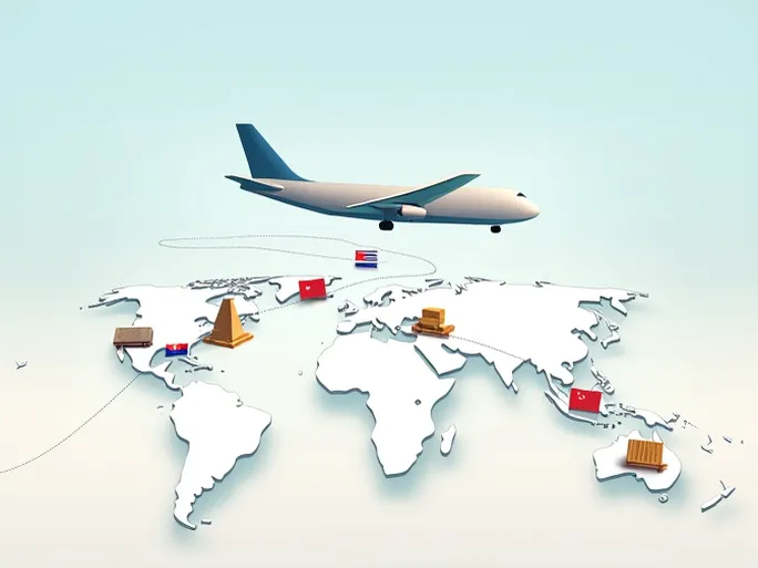 中国与古巴开通首条国际货运航线贸易迅速提升