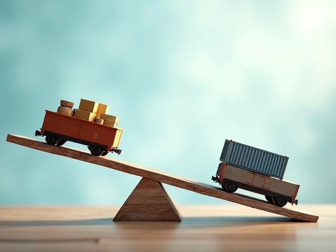 North American Rail Freight Gains in Carloads Loses in Intermodal