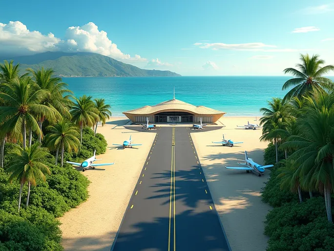 诺苏普机场瓦努阿图空中交通的关键枢纽