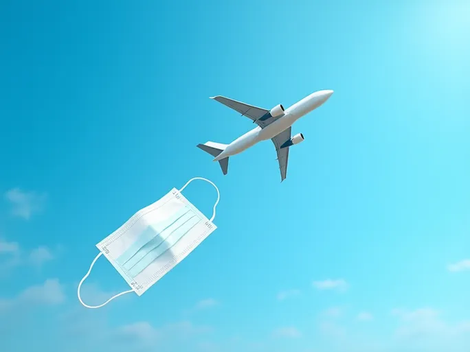 告别口罩时代国内航班取消强制佩戴助力旅游业腾飞