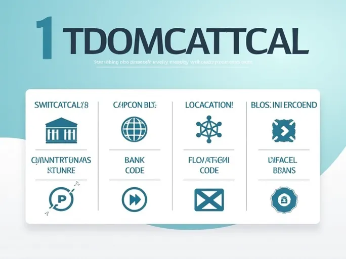 SWIFTBIC Code TDOMCATTCAL Key for International Remittances