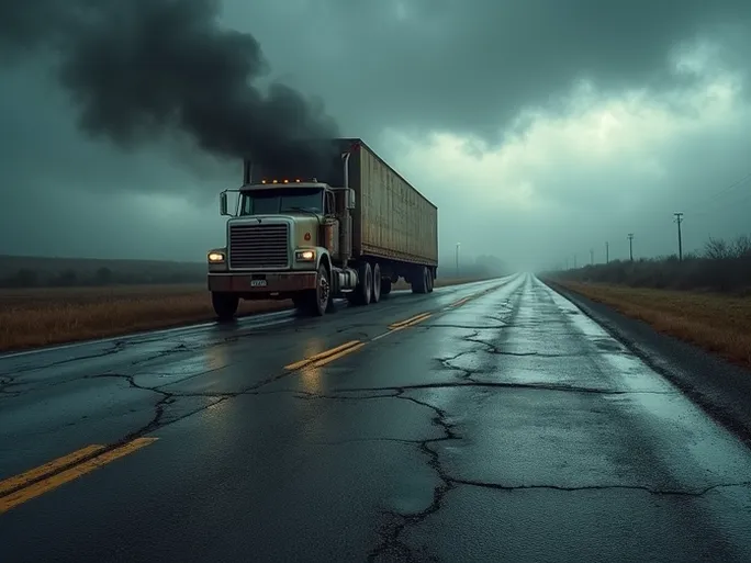 卡车司机荒一场何时休止的公路危机