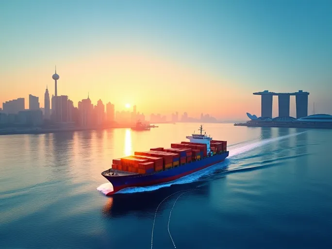 中新海运动脉贸易腾飞的引擎
