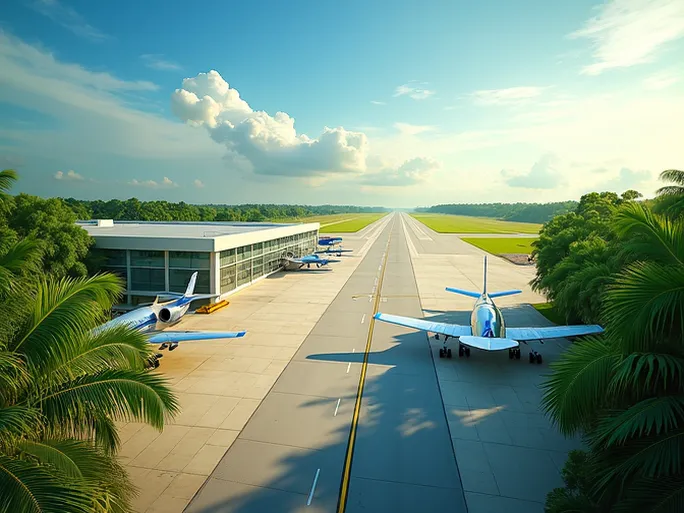 杜马格特机场概述