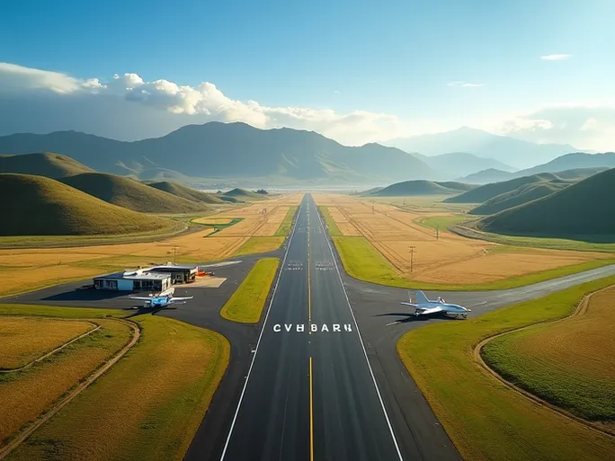 探索南非的女皇镇机场静谧中的航空枢纽