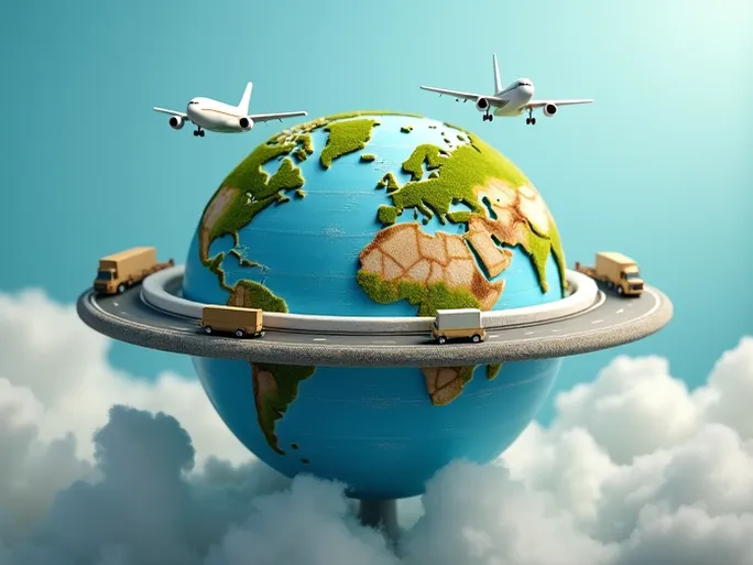 国际物流新解空陆联运策略如何破解成本高企难题