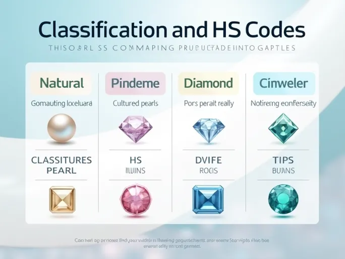 珍珠与宝石出口指南HS编码详解助力商贸成功