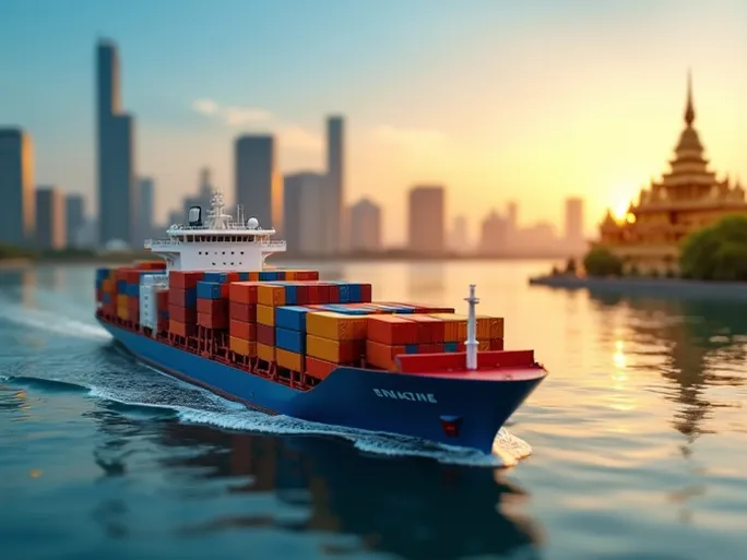 掘金泰国市场深圳到泰国海运这份快递攻略助你一臂之力