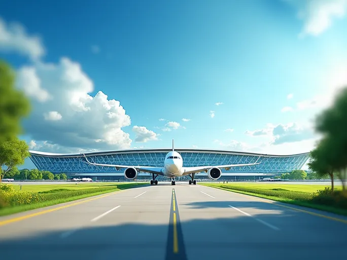 广州白云国际机场连接世界的空中桥梁