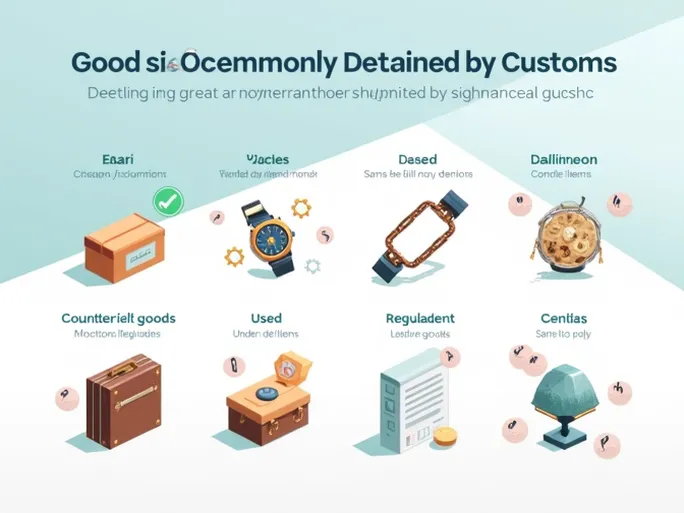 国际物流风险揭秘6类易被海关扣押的货物