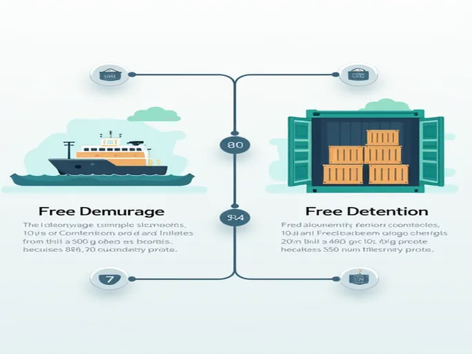 免堆期与免箱期的解析:海运集装箱管理策略