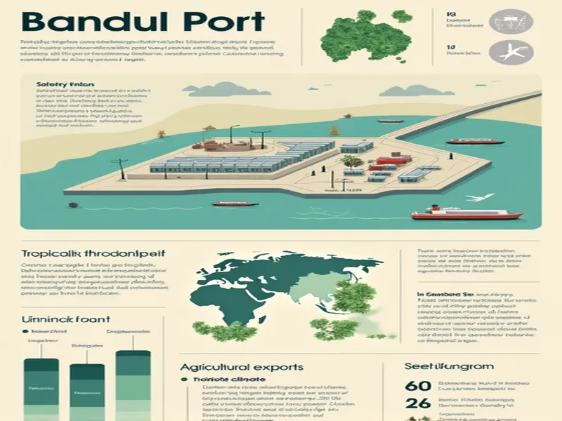 班珠尔港:冈比亚的海上经济枢纽