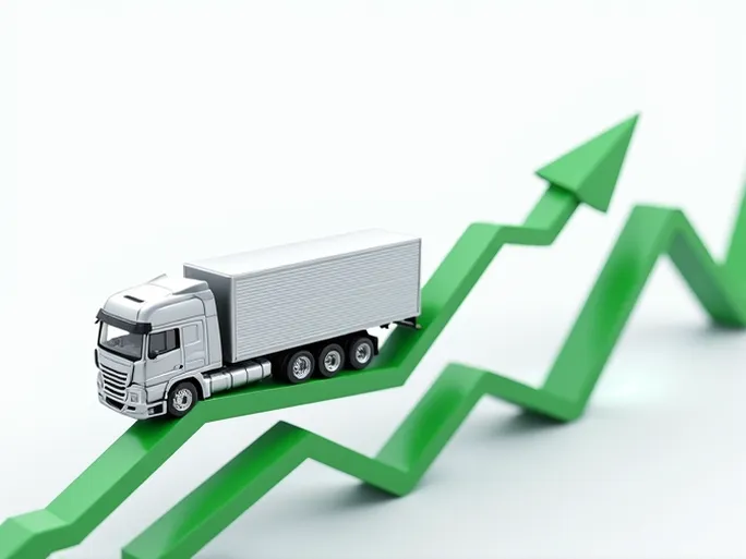 US Trucking Volume Grows Again Amid Economic Recovery Signs
