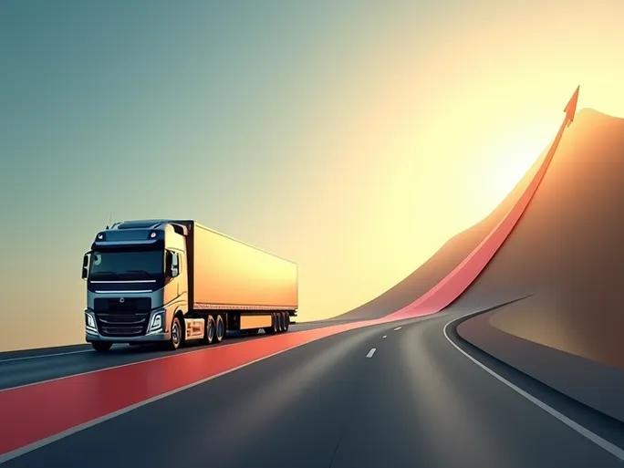 US Trucking Volumes Rise in March Hinting at Economic Recovery