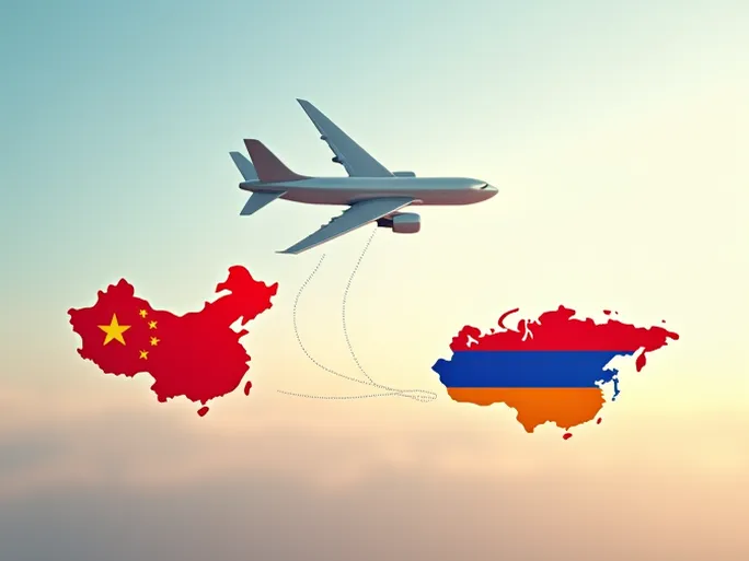 Tianjinyerevan Air Freight Boosts Central Asia Trade