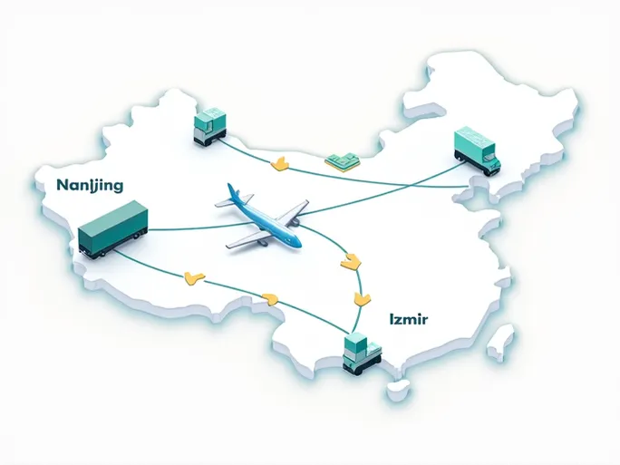 Air Freight Price Analysis from Nanjing to Izmir