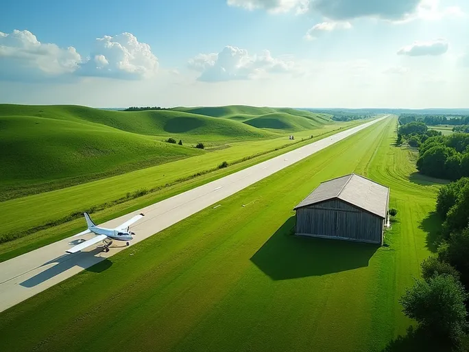 美国威斯康星州J Rock机场概览